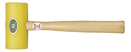            Garland Non-Marring Plastic Mallet - 1-1/2" Face - MADE IN THE USA!