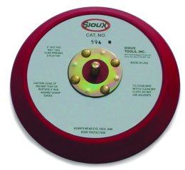 Orbital Sander (D-A) Backing Pads - 6" Pad