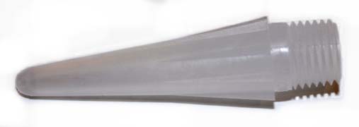 semco sealant nozzle 2 1 2 long w 1 8 tip opening 254 brown